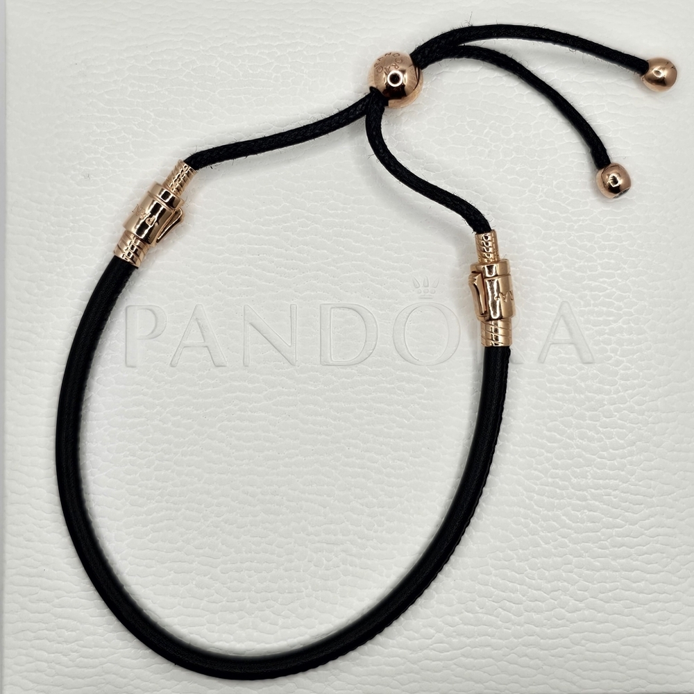 Authentic Pandora Sliding Bolo Bracelet